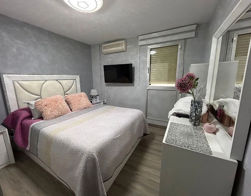 Bedroom of Flat for sale in Málaga Capital