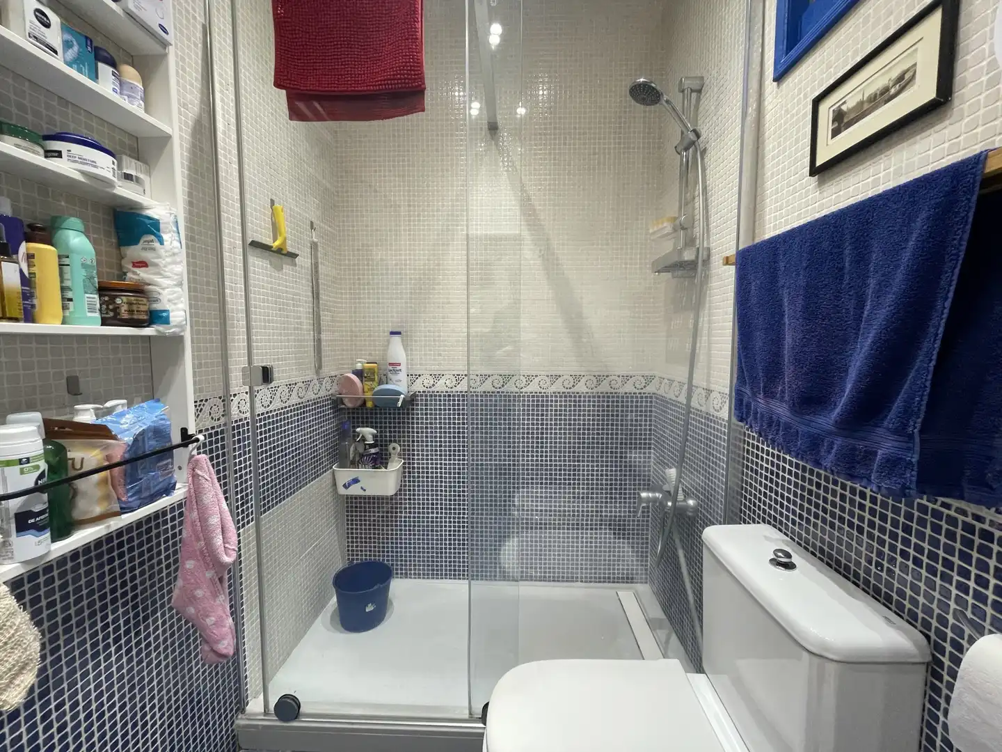 Bathroom of Flat for sale in Girona  with Heating, Furnished and Balcony