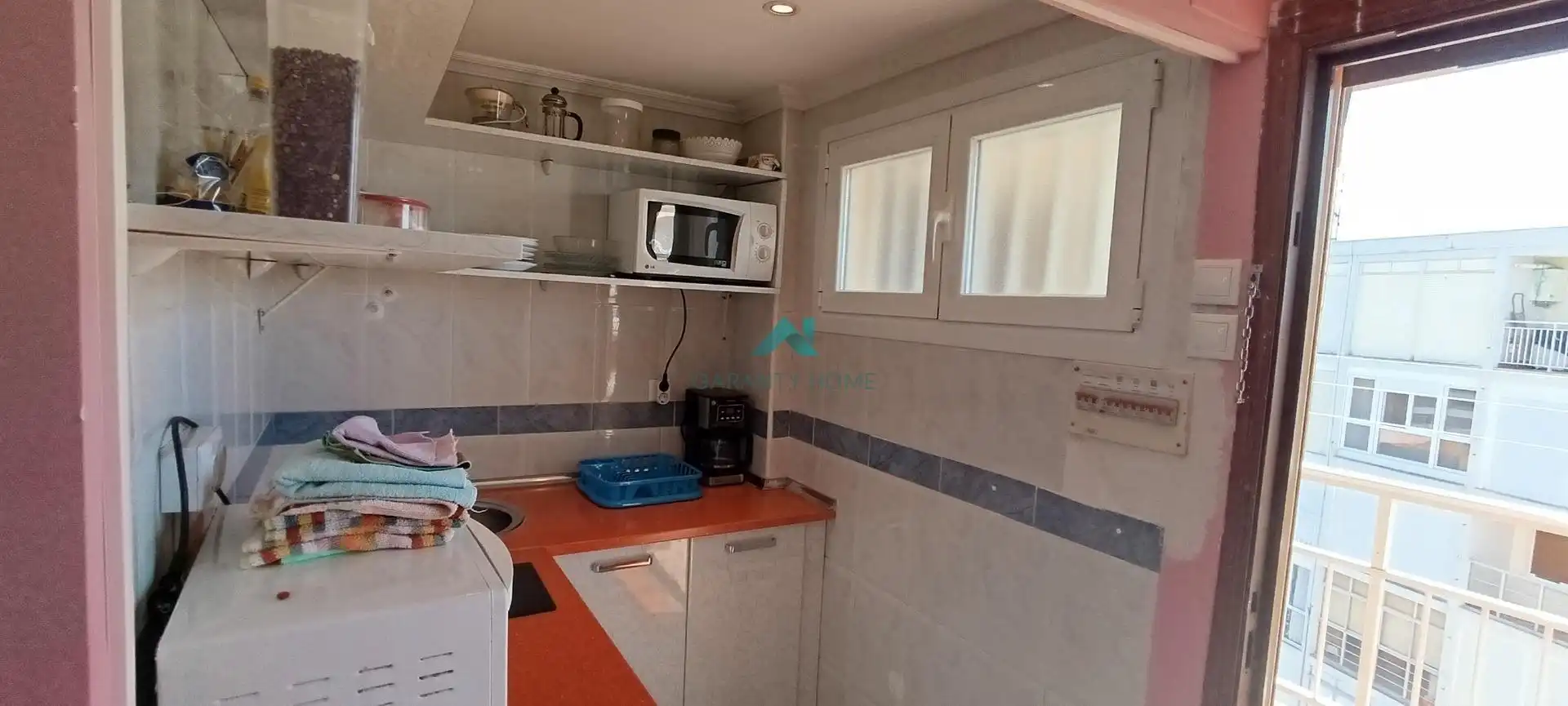 Kitchen of Study for rent in Laredo  with Private garden and Furnished