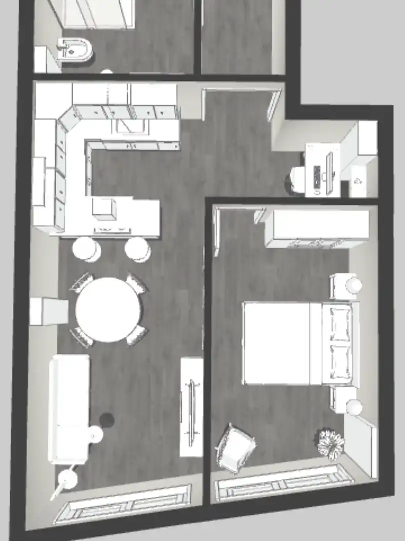 Bedroom of Flat for sale in Castelldefels