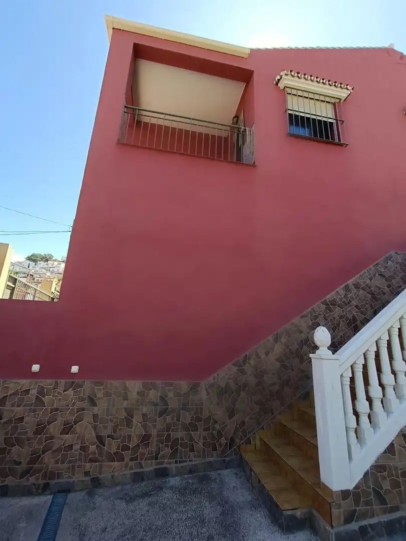 Vista exterior de Casa o chalet en venta en Málaga con Aire acondicionado, Jardín privado y Terraza
