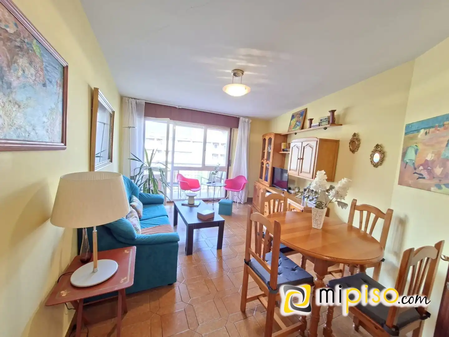 Wohnzimmer von Wohnung zur Miete in Laredo mit Terrasse und Möbliert