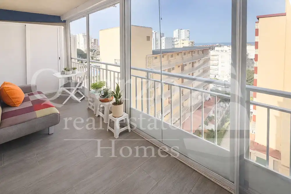 Terraza de Apartamento en venta en Gandia con Calefacción, Terraza y Amueblado