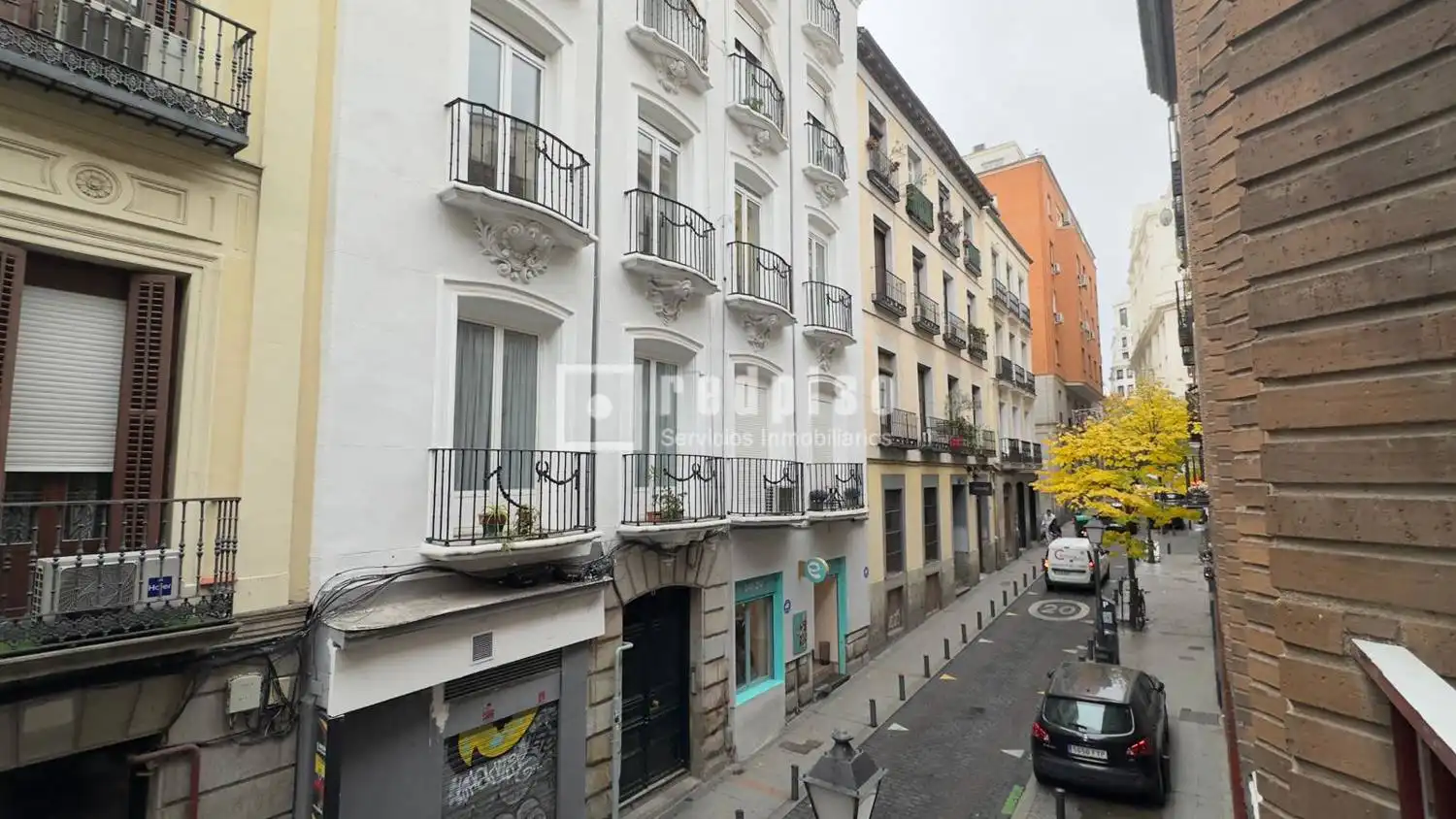 Exterior view of Flat for rent in Madrid  with Heating, Parquet flooring and Terrace