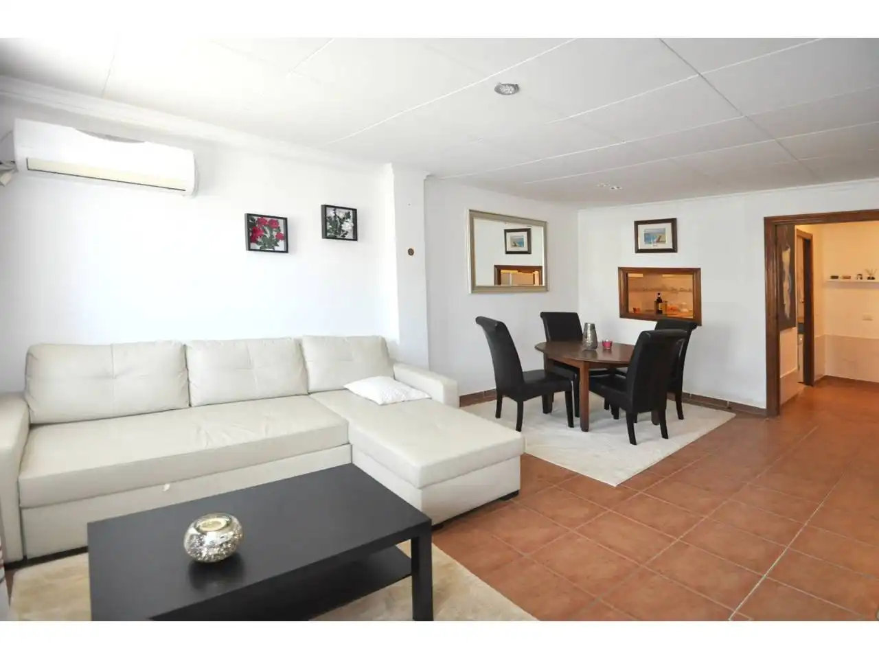 Sala de estar de Piso en venta en Lloret de Mar con Aire acondicionado, Trastero y Amueblado