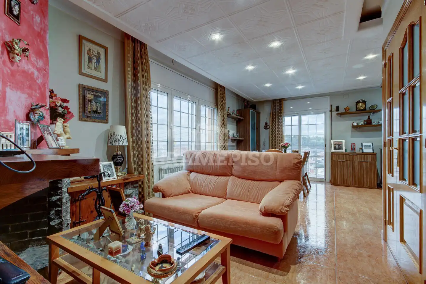 Sala de estar de Casa o chalet en venta en Sant Fost de Campsentelles