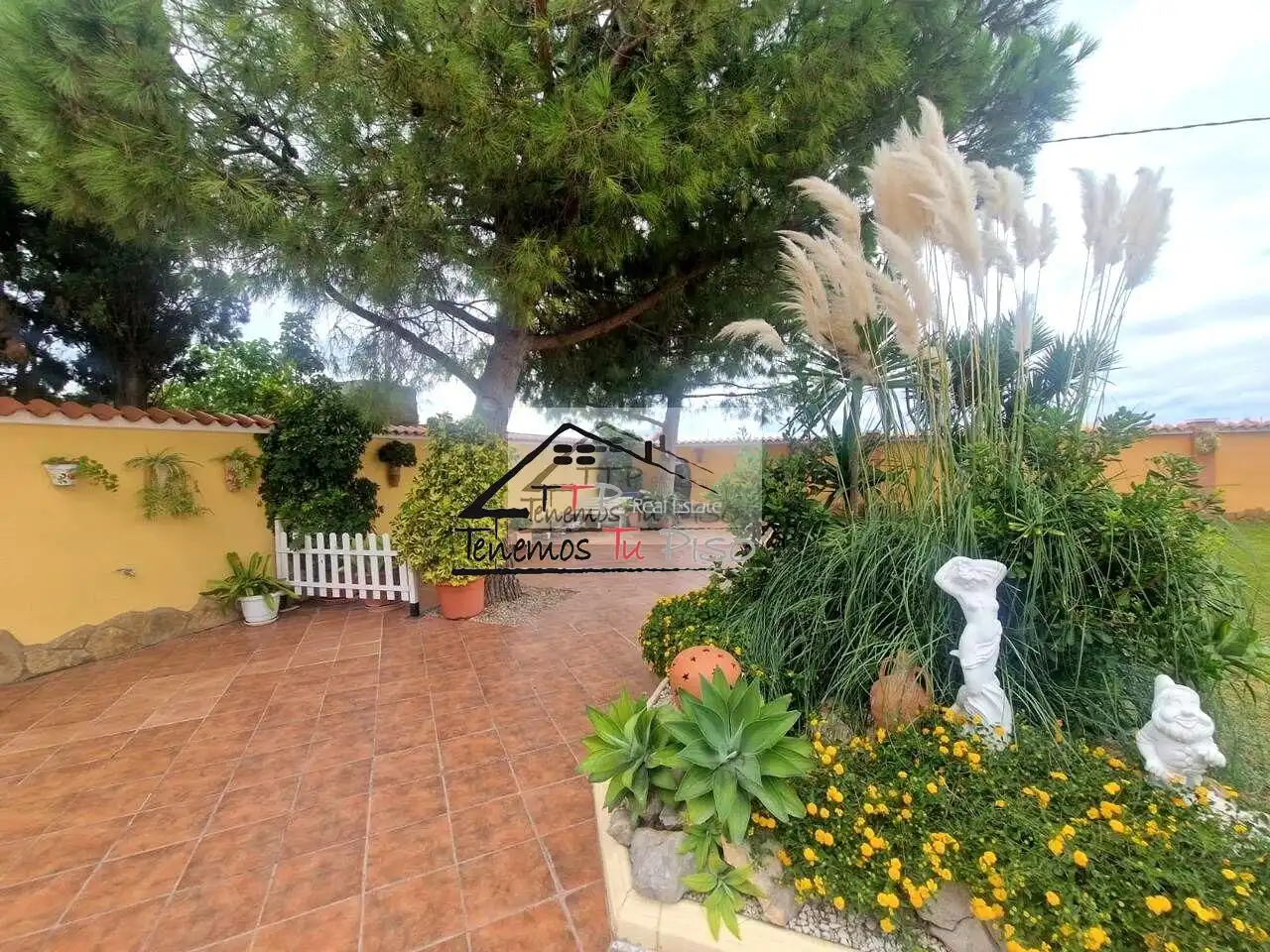 Jardí de Finca rústica en venda en Benicarló amb Jardí privat, Terrassa i Piscina