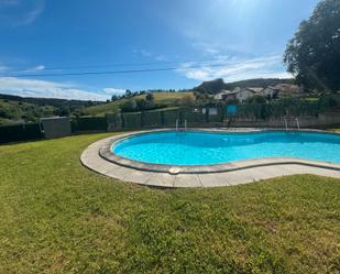 Swimming pool of Single-family semi-detached for sale in Piélagos  with Heating, Private garden and Parquet flooring