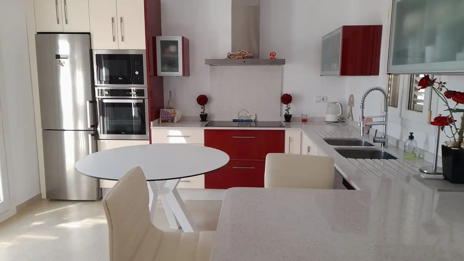 Cocina de Casa o chalet en venta en Mojácar con Aire acondicionado, Calefacción y Terraza