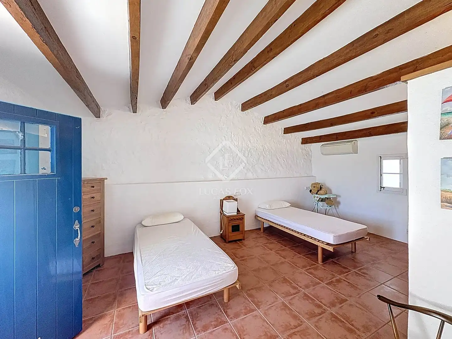 Habitación de Finca rústica en venta en Es Castell con Aire acondicionado, Calefacción y Jardín privado