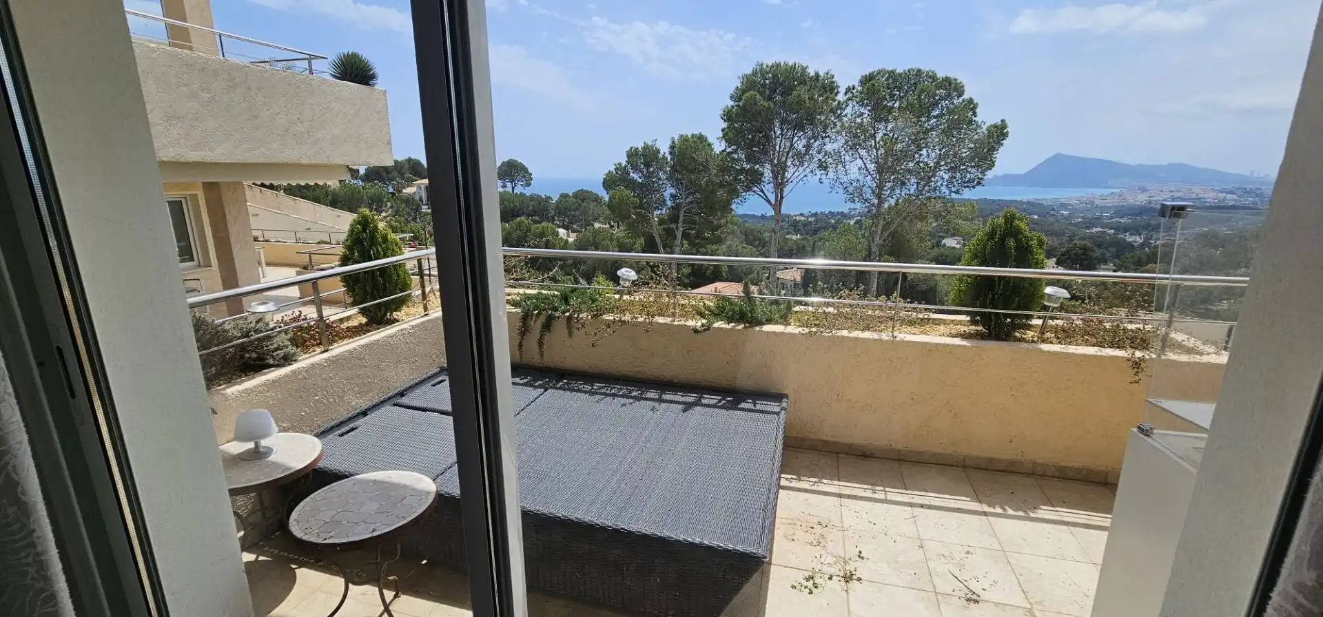 Terraza de Apartamento en venta en Altea con Aire acondicionado, Calefacción y Piscina comunitaria