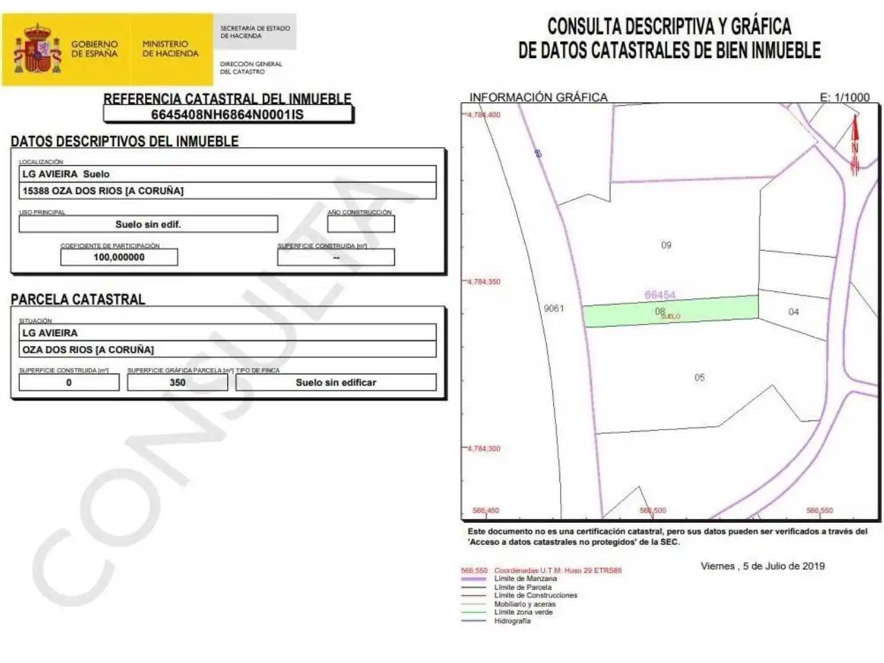 Detached homes for sale in Lugar Frais, 41, Oza dos Ríos