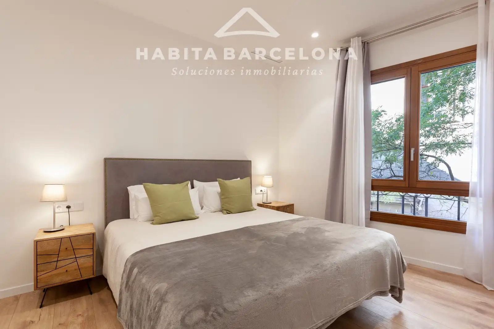 Habitación de Piso de alquiler en Barcelona con Aire acondicionado, Calefacción y Parquet