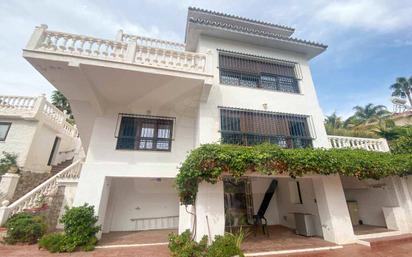 Exterior view of House or chalet for sale in Málaga Capital  with Terrace and Swimming Pool