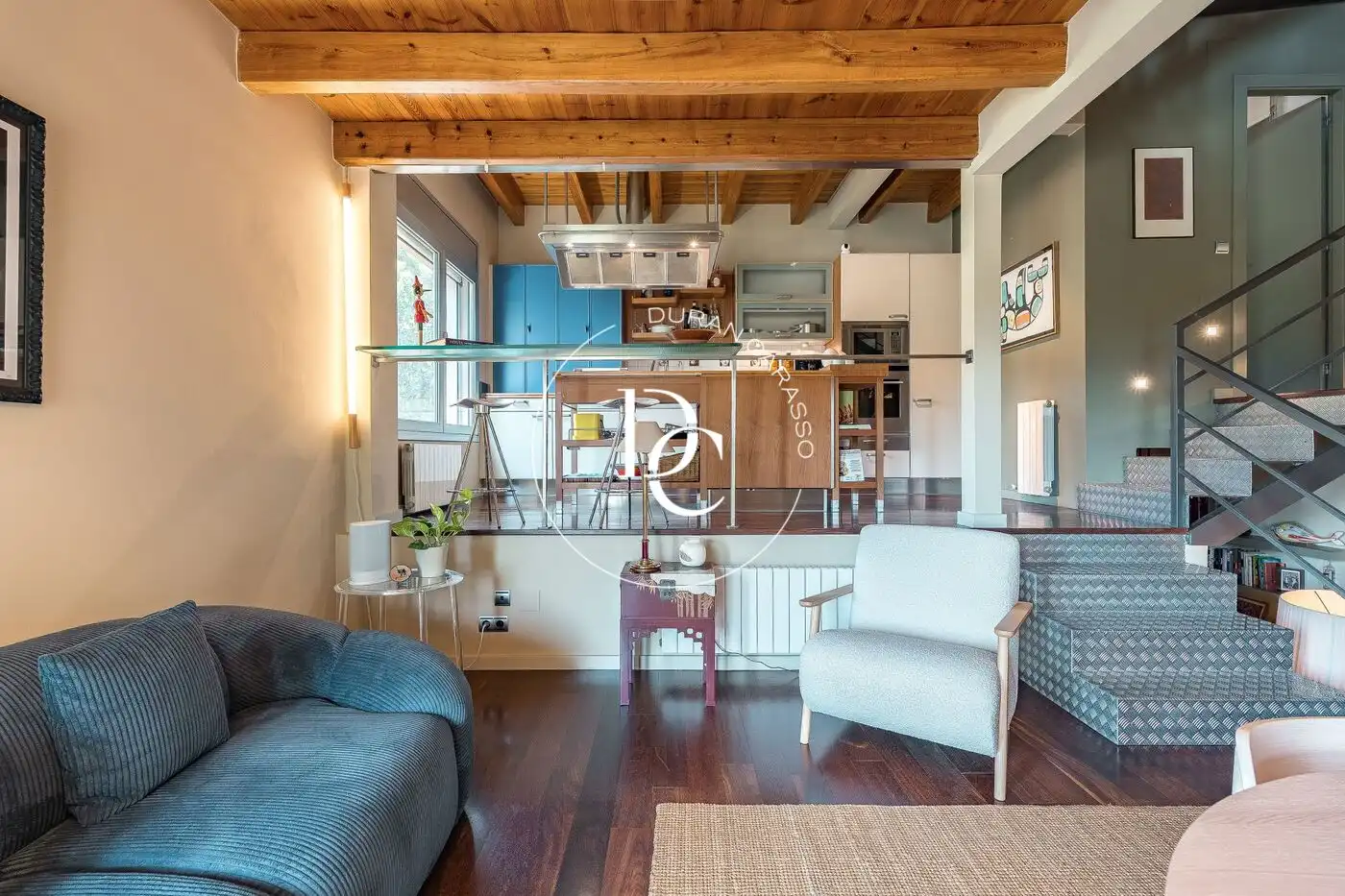 Sala d'estar de Casa o xalet en venda en Molins de Rei amb Aire condicionat, Calefacció i Jardí privat