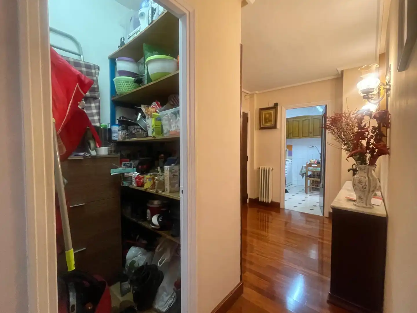 Kitchen of Flat for sale in Bilbao   with Heating, Terrace and Furnished