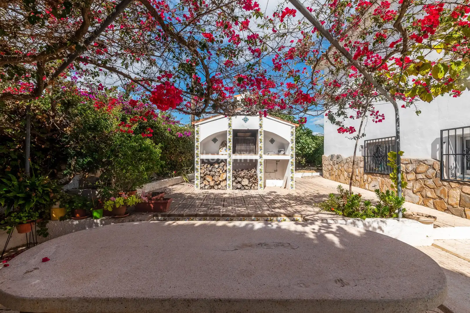 Garden of Houses for sale in L'Alfàs del Pi  with Terrace, Storage room and Swimming Pool