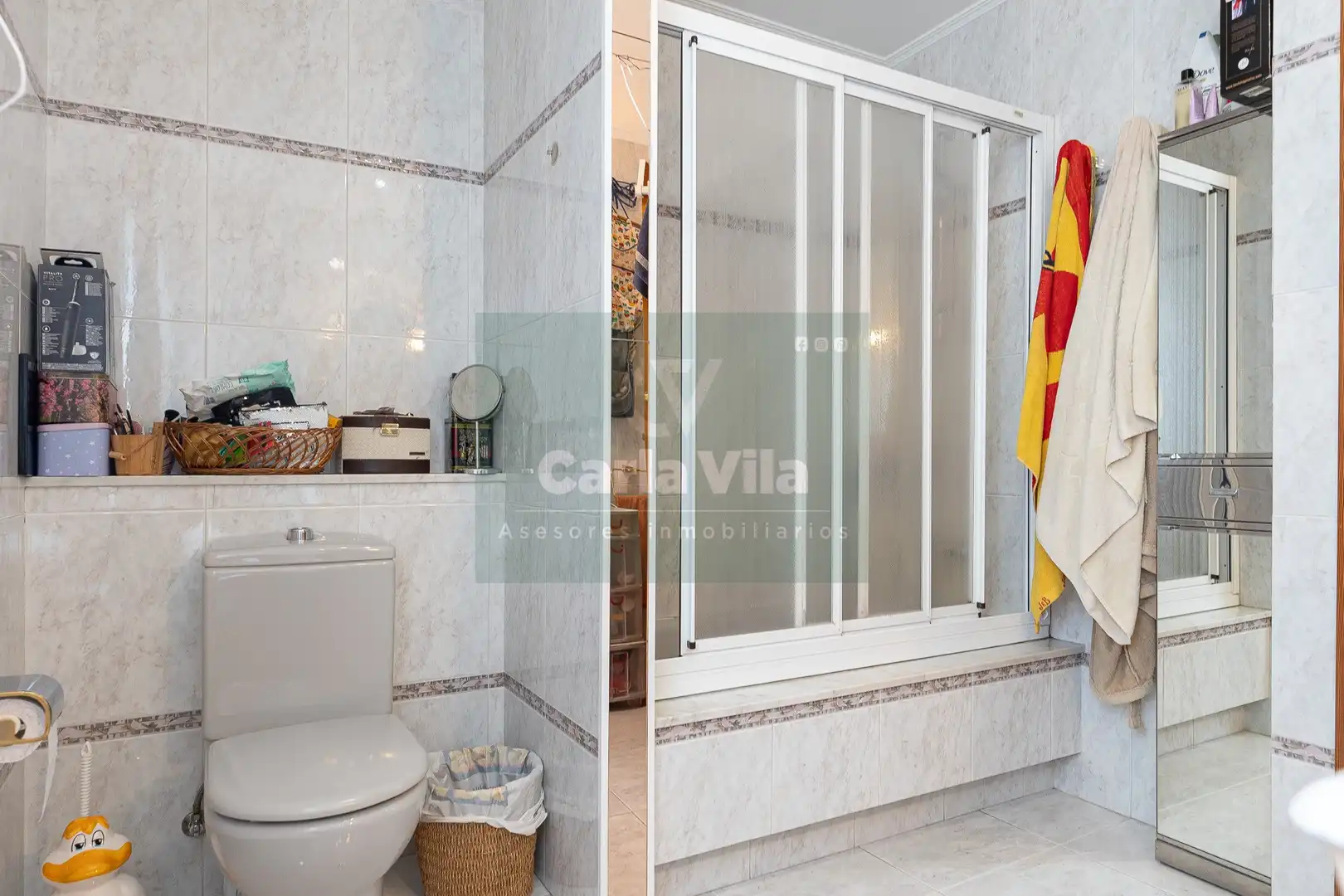 Baño de Dúplex en venta en Lugo con Calefacción, Jardín privado y Parquet