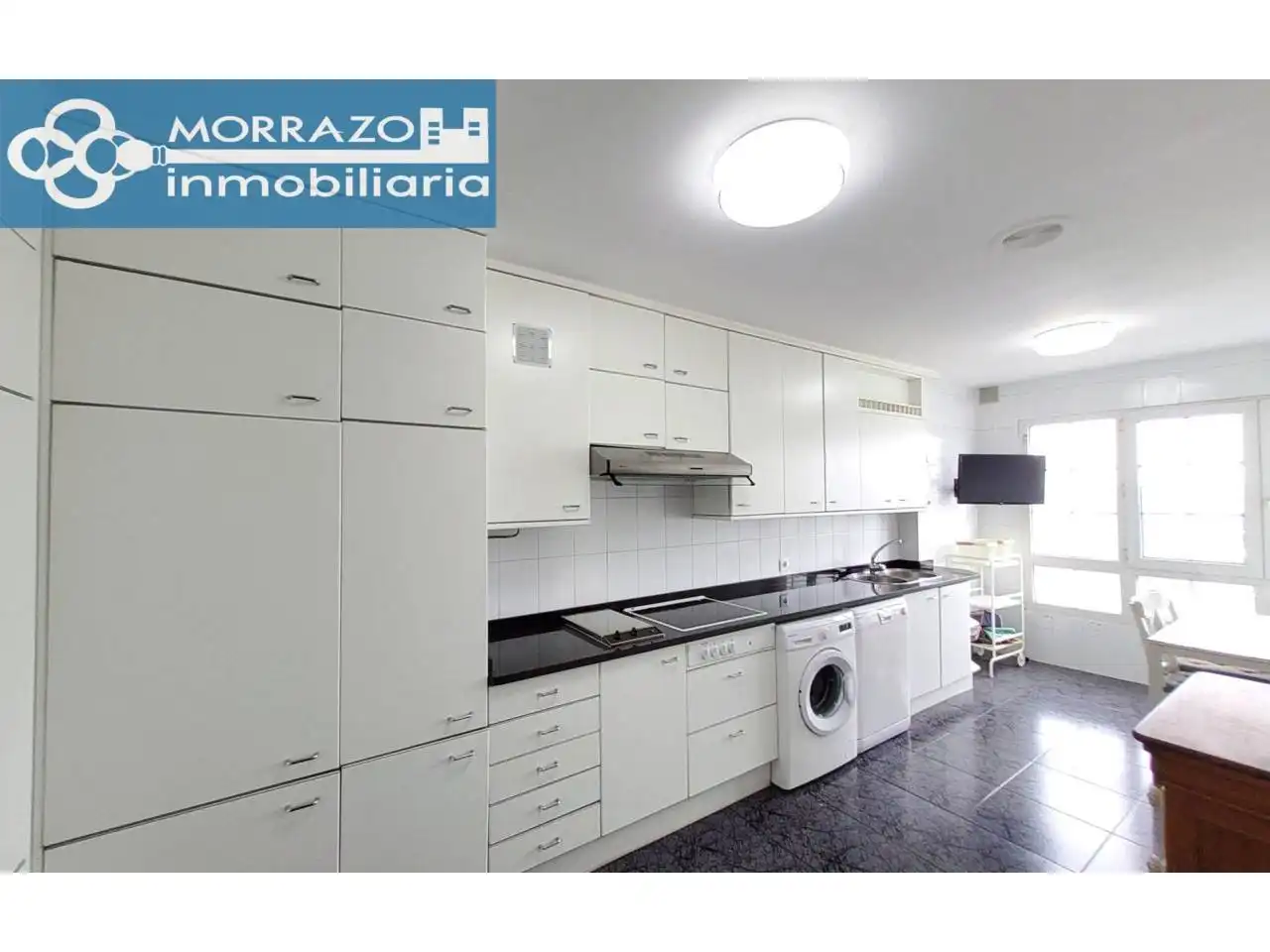 Kitchen of Flat for rent in Bueu  with Heating, Parquet flooring and Furnished