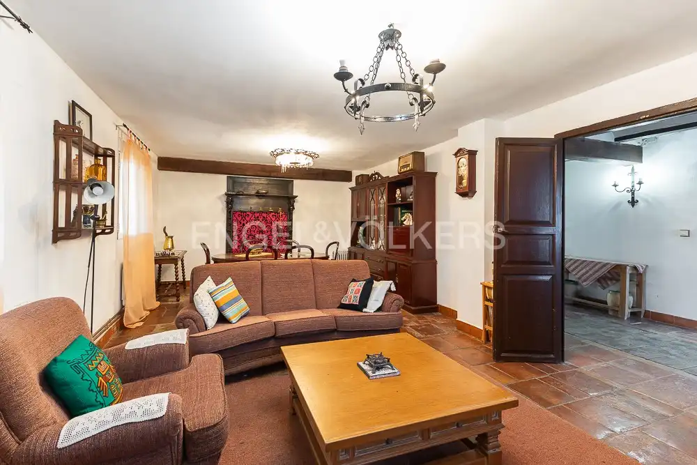 Sala de estar de Casa o chalet en venta en Paterna con Aire acondicionado, Calefacción y Jardín privado