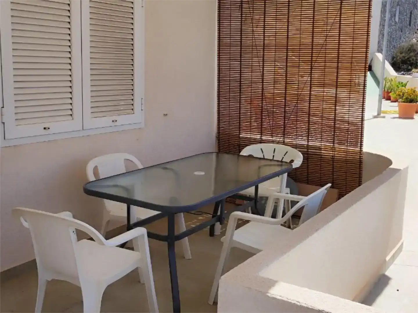 Terrace of Flat for rent in Mogán  with Storage room, Swimming Pool and Furnished