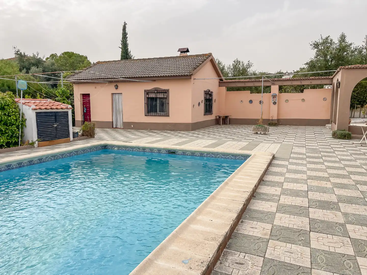 Piscina de Casa o xalet en venda en Villa de Otura amb Jardí privat, Terrassa i Piscina