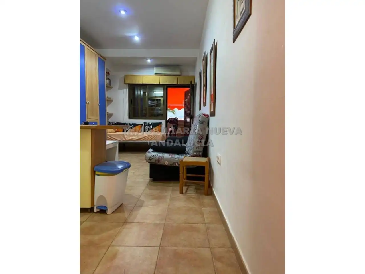 Schlafzimmer von Wohnung zur Miete in Almería mit Klimaanlage und Möbliert