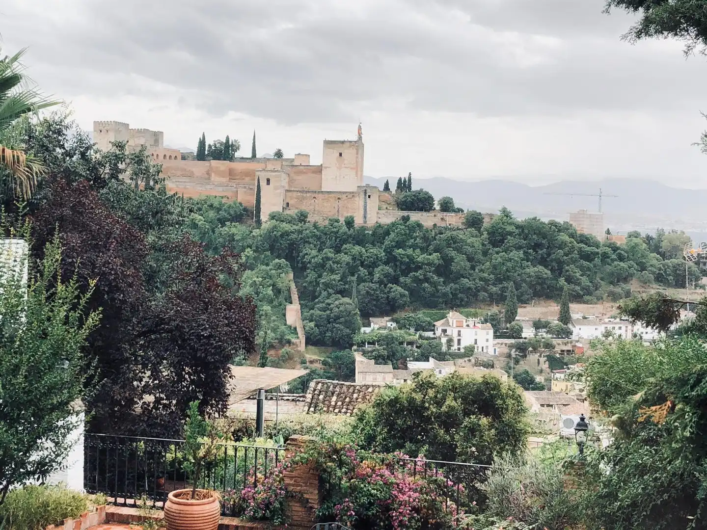 Jardín de Piso de alquiler en Granada con Aire acondicionado, Calefacción y Terraza