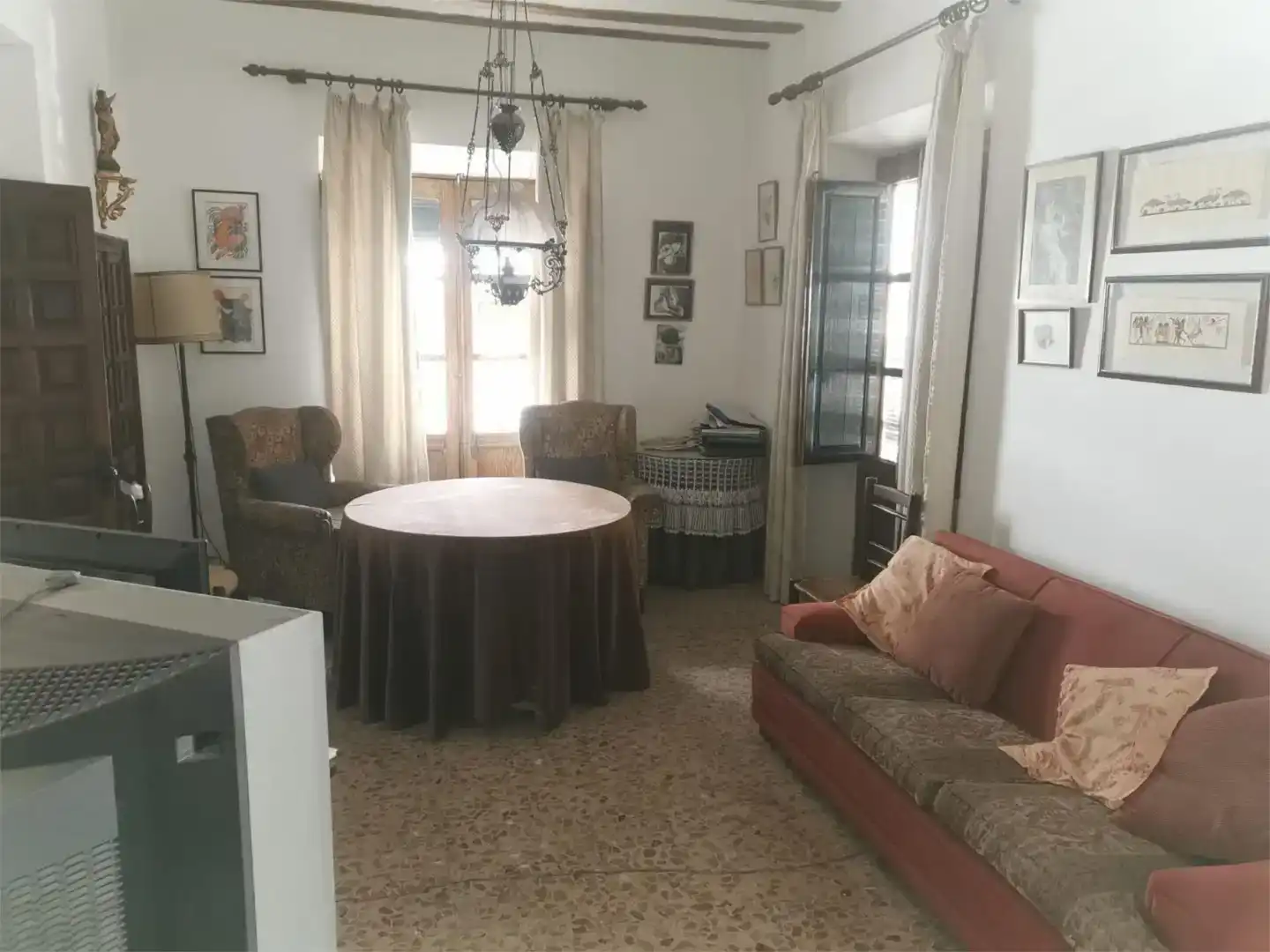 Sala d'estar de Casa adosada en venda en Chirivel
