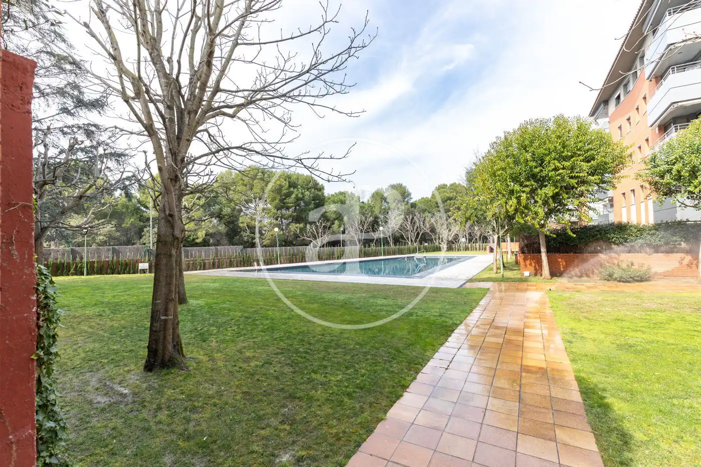 Garden of Flat for sale in Sant Cugat del Vallès  with Air Conditioner, Heating and Terrace