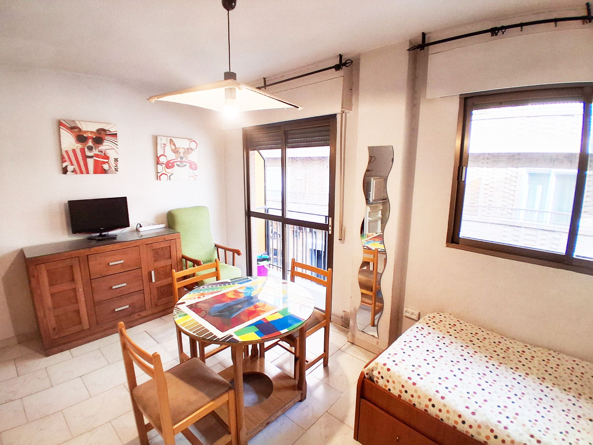 Bedroom of Apartment for sale in  Granada Capital  with Furnished, Washing machine and Microwave