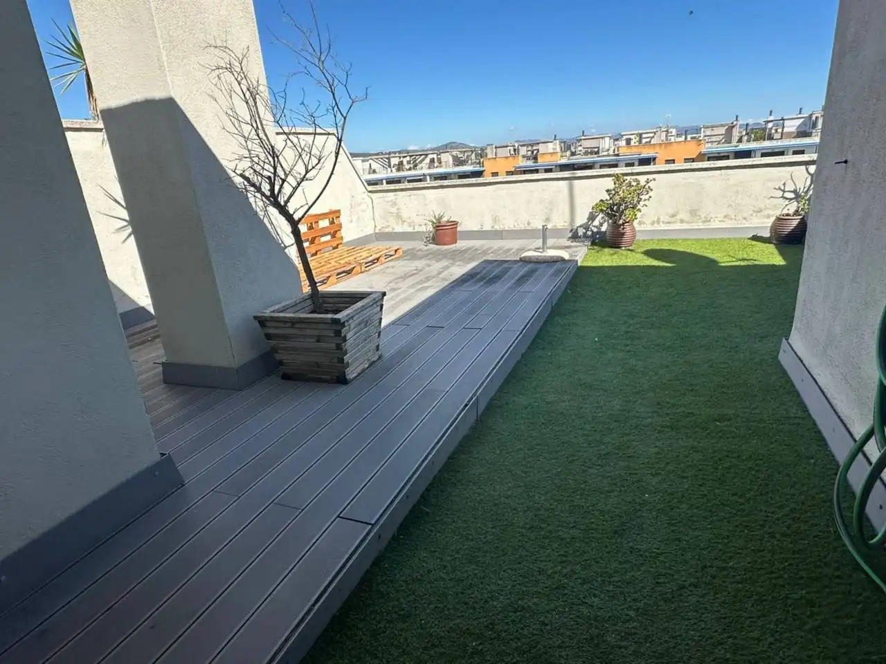 Terrassa de Pis de lloguer en Cubelles amb Aire condicionat, Calefacció i Terrassa
