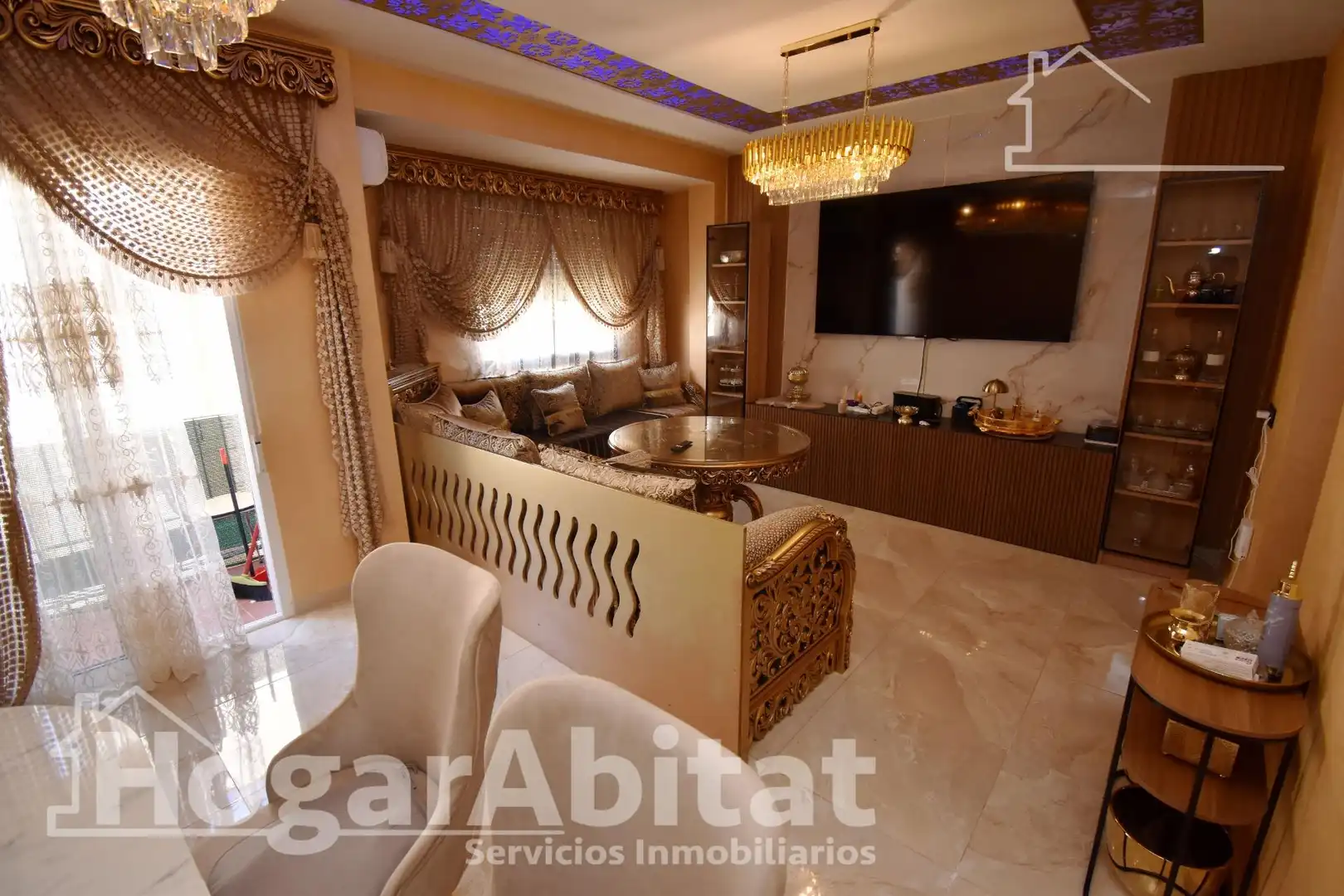 Sala de estar de Piso en venta en Vila-real con Aire acondicionado y Balcón