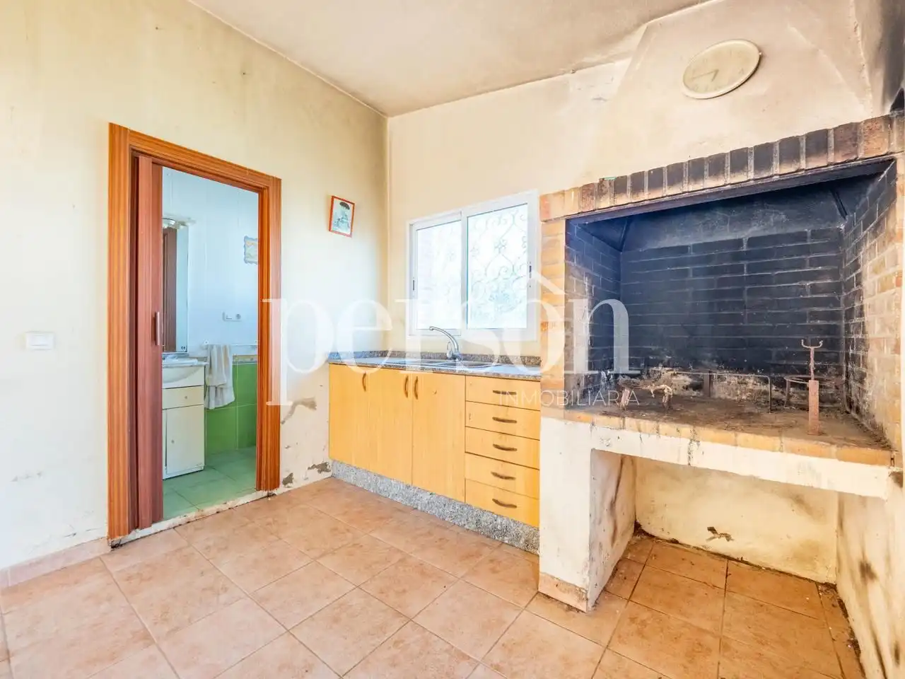 Cocina de Casa o chalet en venta en Chiva con Jardín privado, Terraza y Piscina