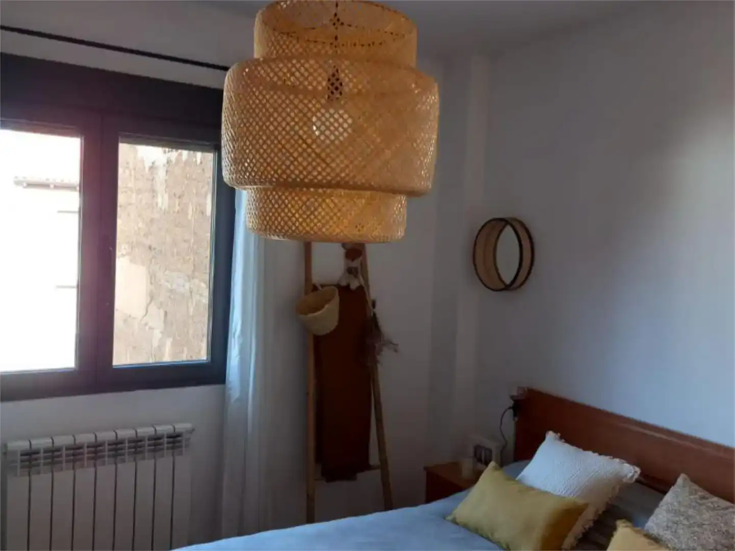 Schlafzimmer von Wohnung zur Miete in Villadangos del Páramo mit Parkett, Abstellraum und Möbliert