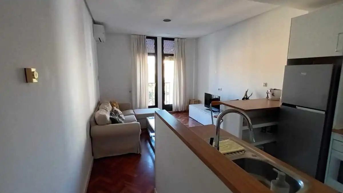 Wohnzimmer von Wohnung mieten mit Kaufoption in Centro