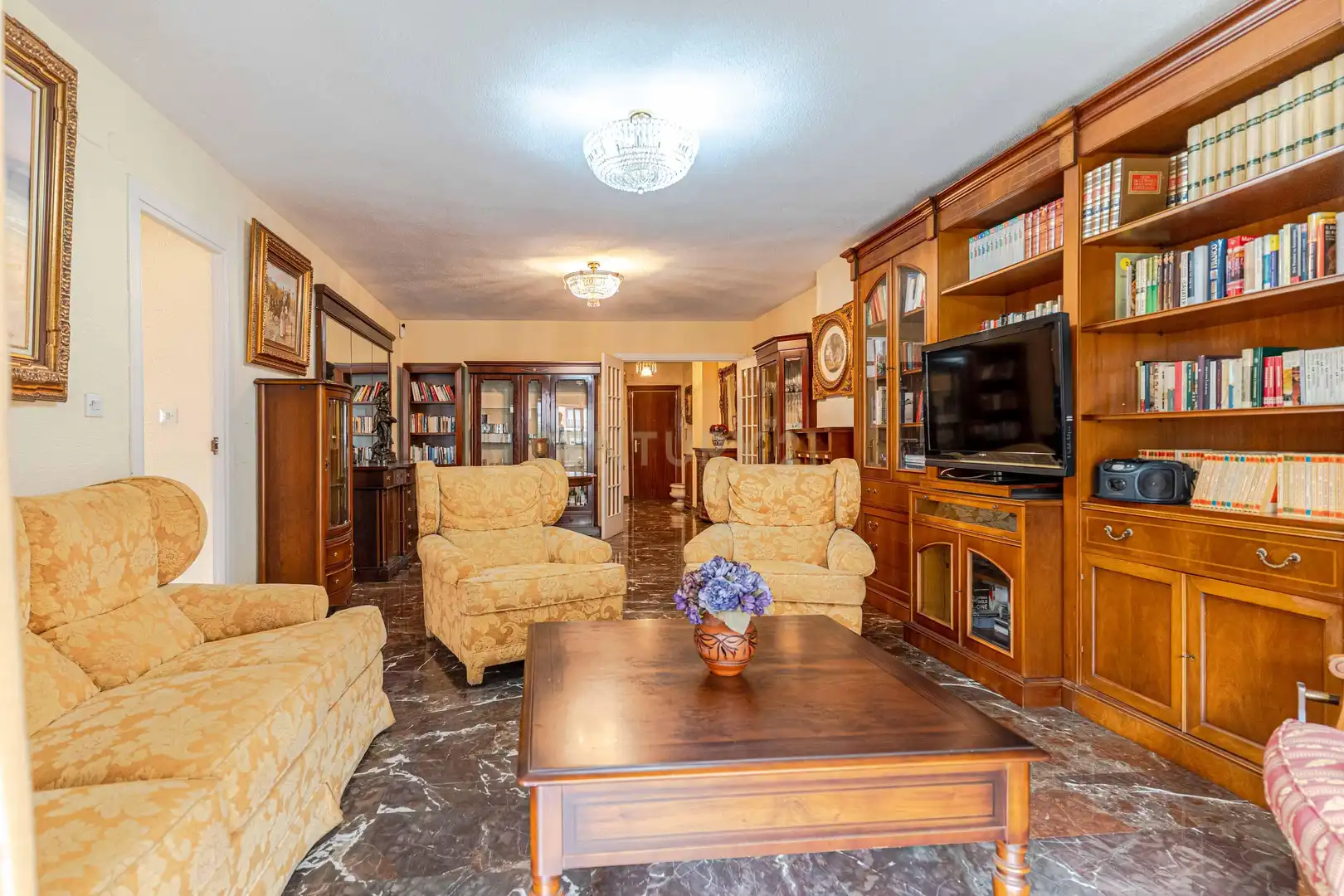 Sala d'estar de Pis en venda en Granada