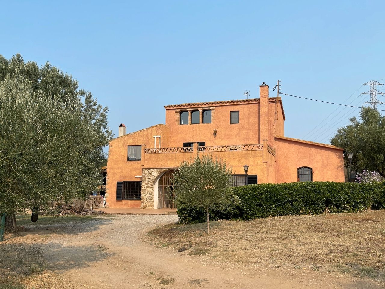 Exterior view of Country house for sale in Cruïlles, Monells I Sant Sadurní de L'Heura  with Air Conditioner, Heating and Private garden