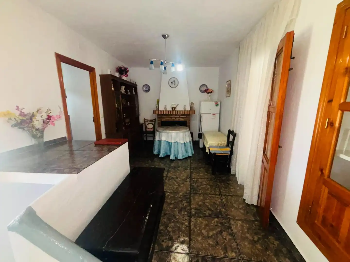 Cocina de Finca rústica en venta en Capileira