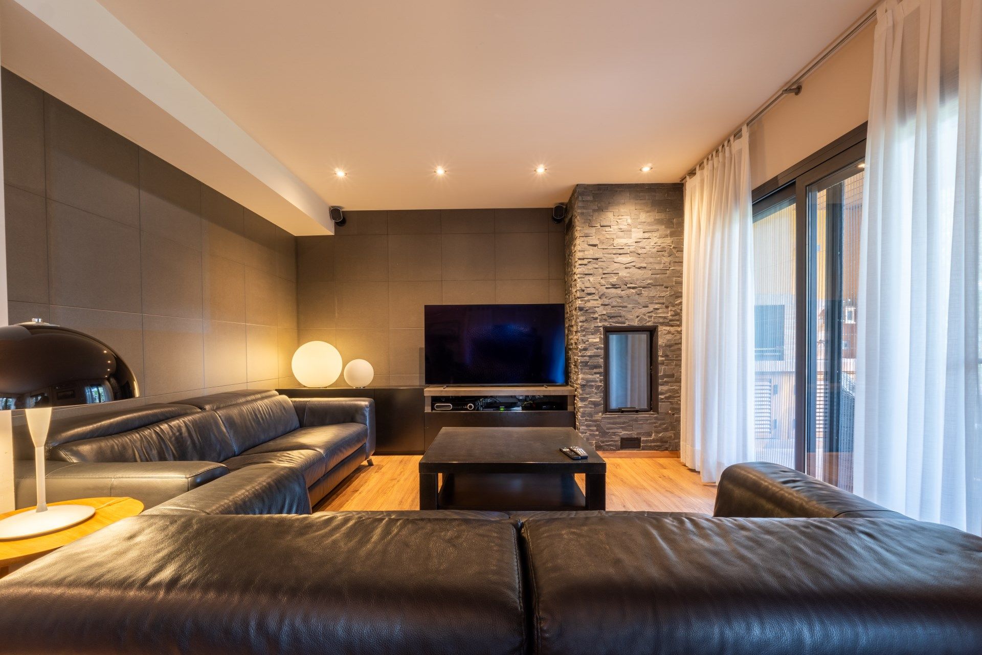 Living room of House or chalet for sale in Sant Julià de Ramis  with Heating, Terrace and Storage room