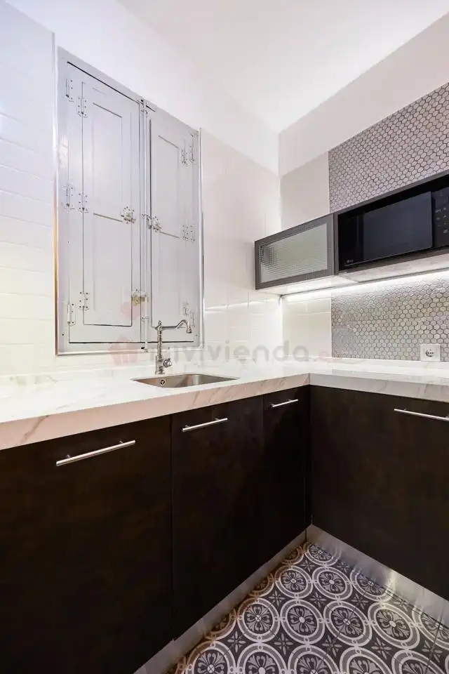 Cocina de Piso de alquiler en Chamberí