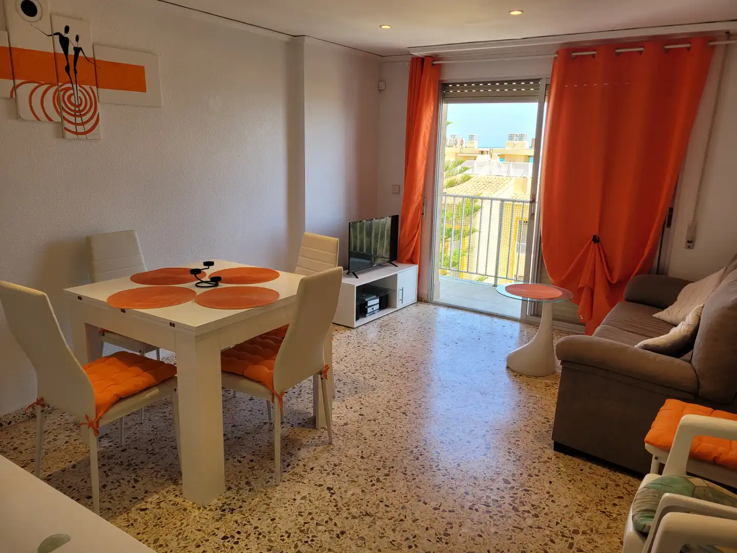Esszimmer von Wohnungen zur Miete in Xeraco mit Terrasse, Möbliert und Ofen