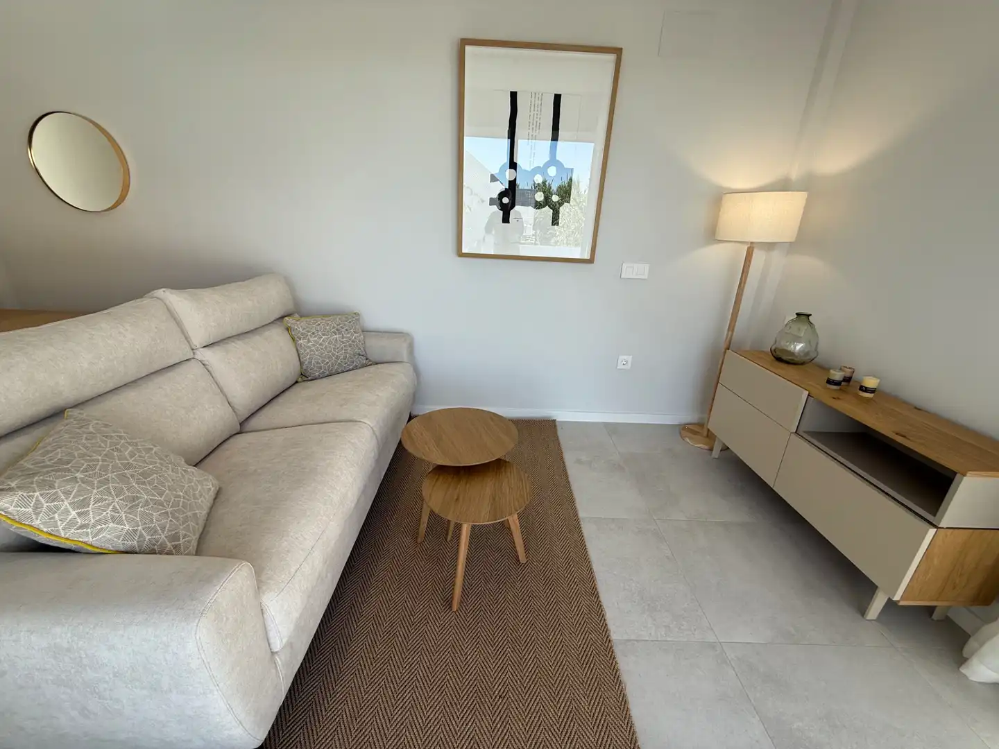 Sala d'estar de Casa o xalet en venda en Dénia amb Aire condicionat, Calefacció i Jardí privat