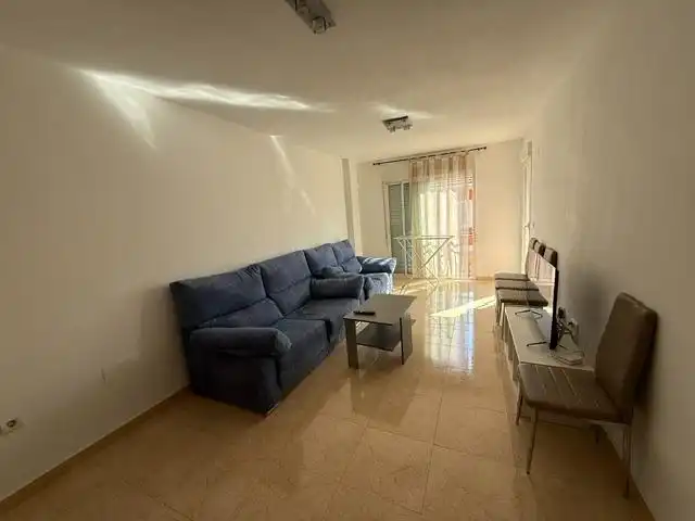 Sala de estar de Piso de alquiler en Murcia con Aire acondicionado, Terraza y Amueblado
