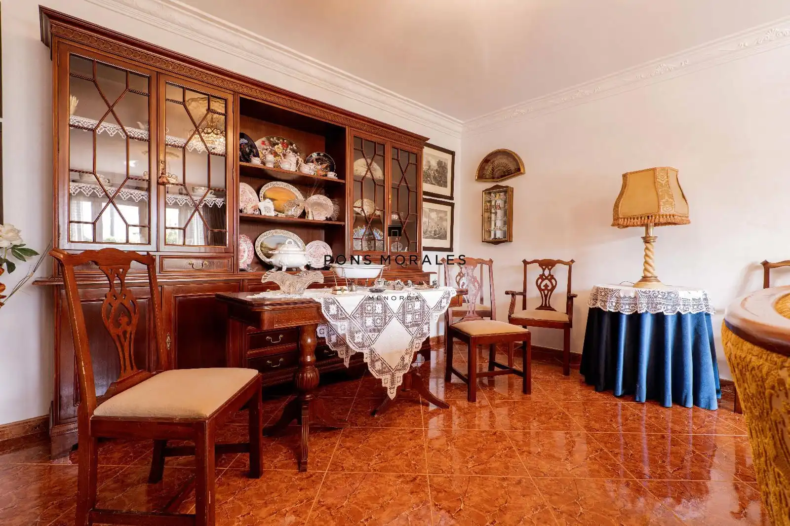 Dining room of Detached homes for sale in Ciutadella de Menorca  with Air Conditioner, Heating and Terrace