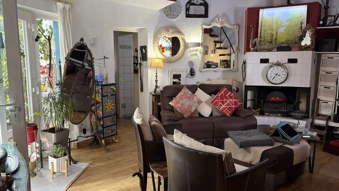 Living room of Houses for sale in Empuriabrava  with Air Conditioner and Heating