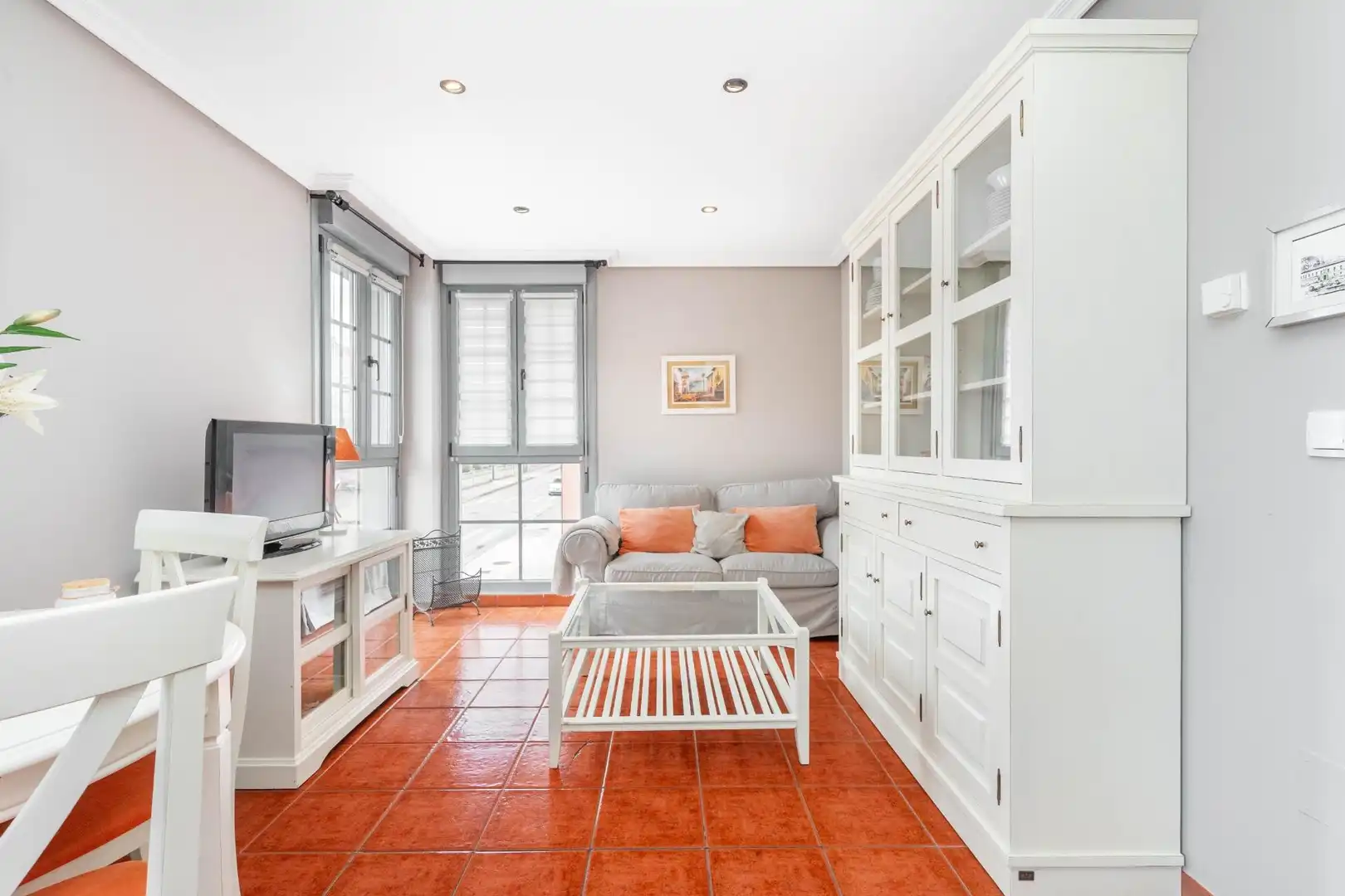 Sala de estar de Piso en venta en Tapia de Casariego con Calefacción y Amueblado