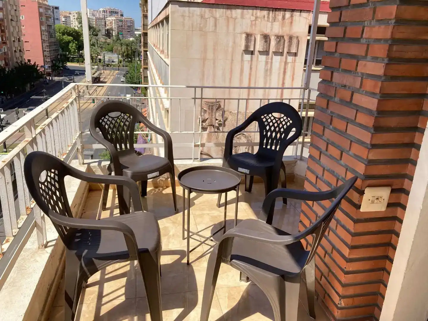 Terrassa de Pis de lloguer en  Murcia Capital amb Aire condicionat