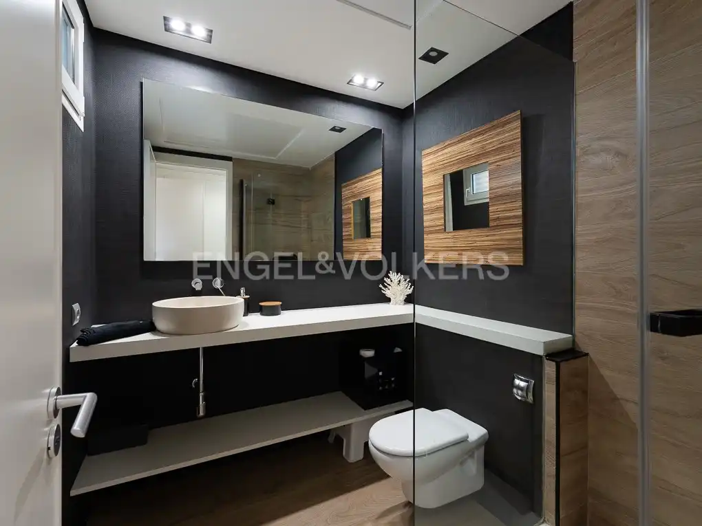 Bathroom of Houses for rent in Bétera  with Air Conditioner, Heating and Private garden