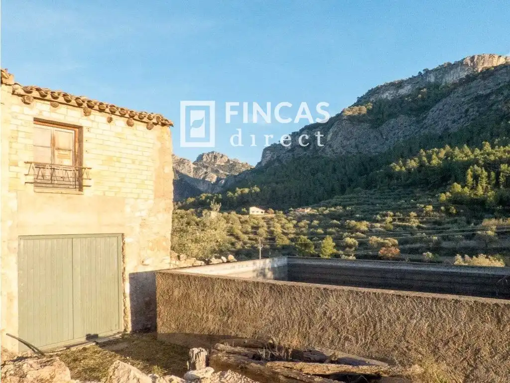 Vista exterior de Finca rústica en venta en Benifallet con Trastero